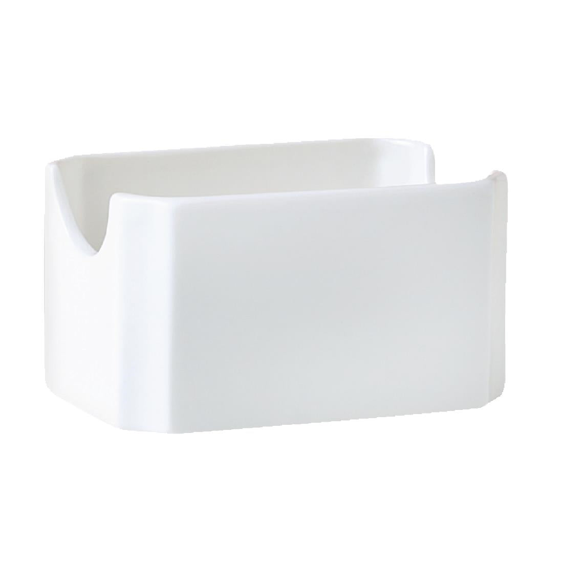 Steelite Monaco White Packet Sugar Containers (Pack of 12) - V6906 Steelite Distinction Steelite
