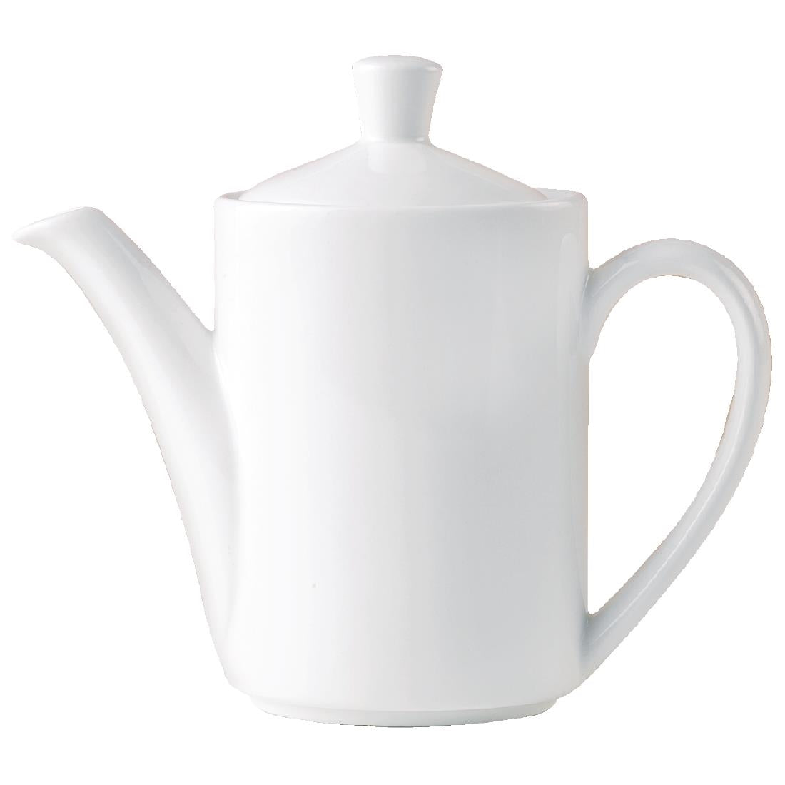 Steelite Monaco White Vogue Coffee Pots 312ml (Pack of 6) - V7435 Steelite Distinction Steelite