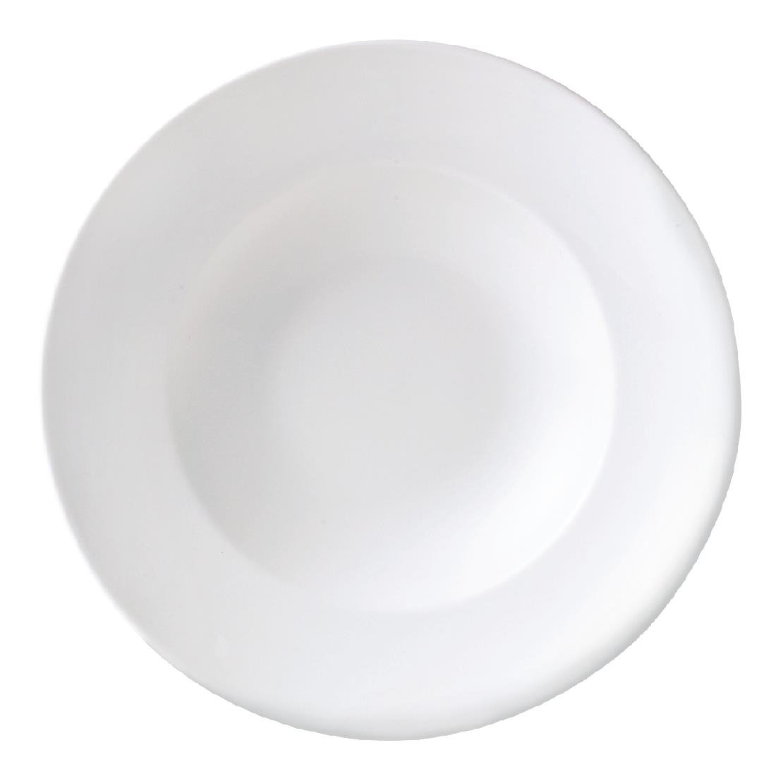 Steelite Monaco White Nouveau Bowls 300mm (Pack of 6) - V9101 Bowls Steelite