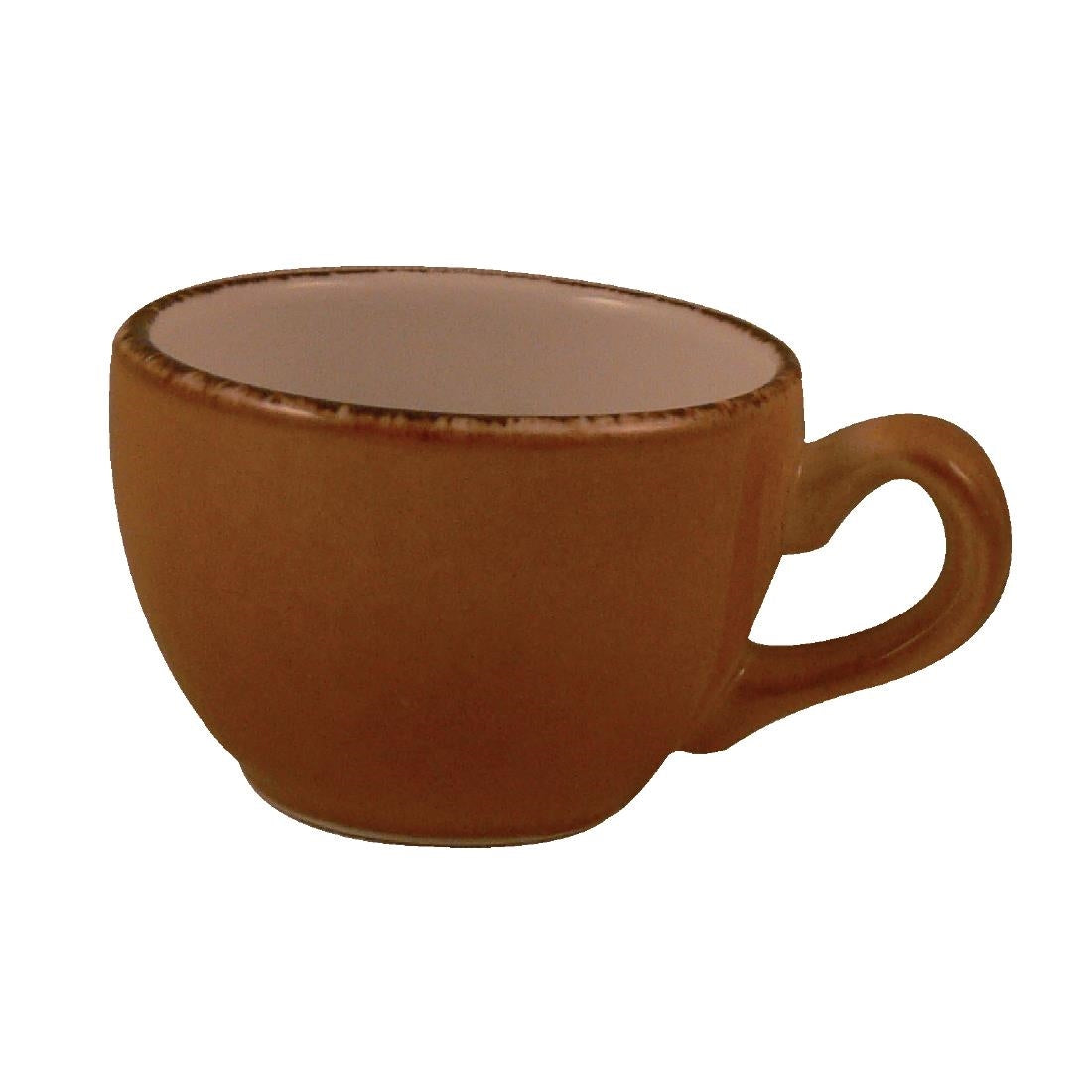 Steelite Terramesa Mustard Low Cups Empire 85ml (Pack of 36) - V7664 Cups and Mugs Steelite