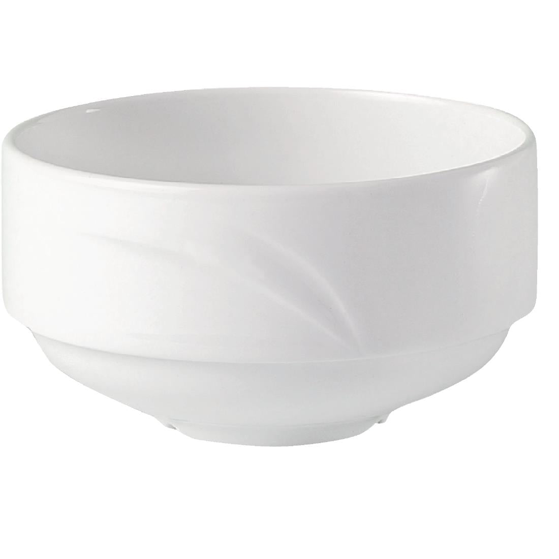 Steelite Alvo Unhandled Soup Bowls 284ml (Pack of 36) - V8772 Bowls Steelite