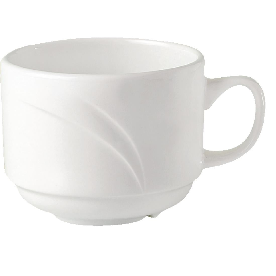 Steelite Alvo Stacking Cups 200ml (Pack of 36) - V8790 Cups and Mugs Steelite