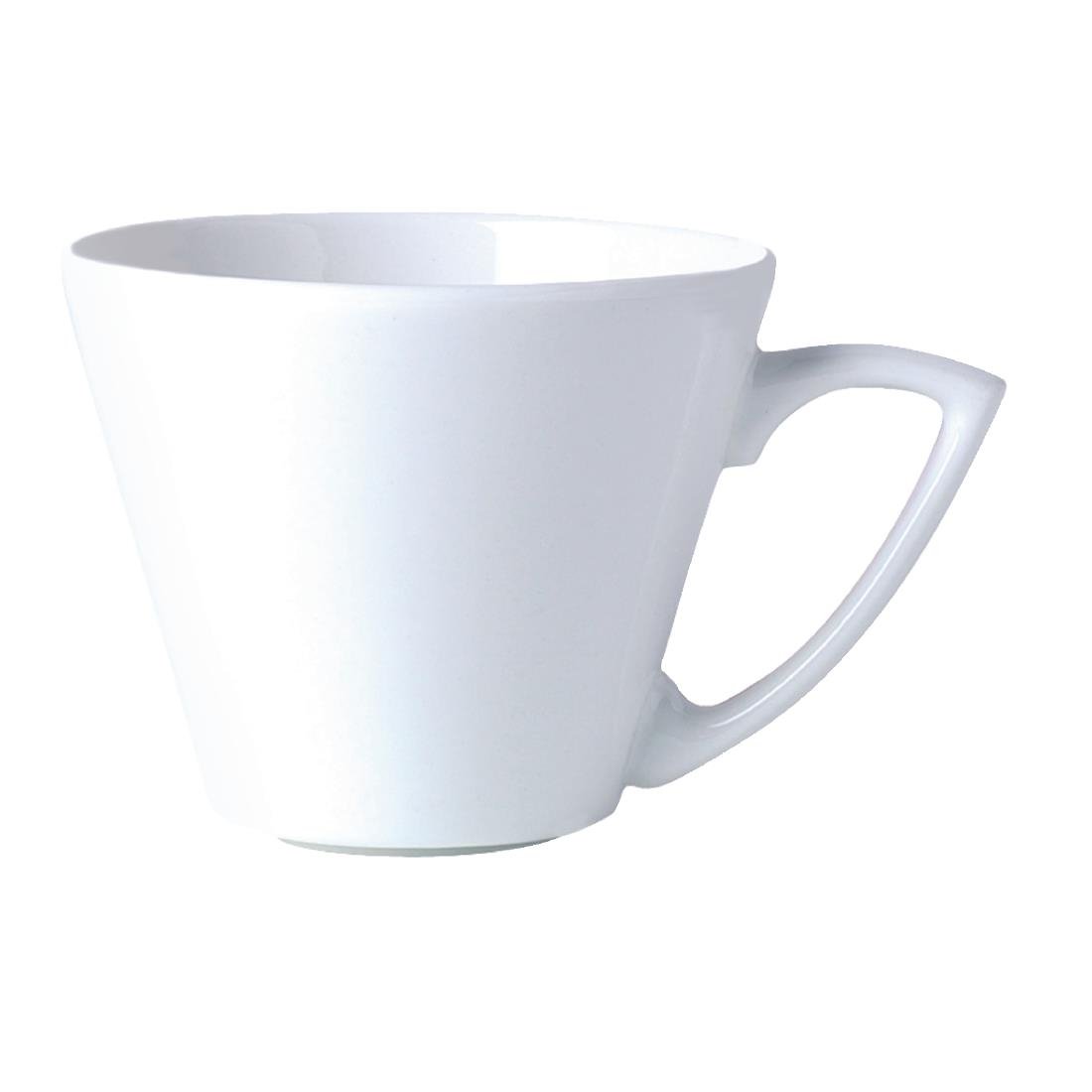 Steelite Sheer White Cone Cups 340ml (Pack of 12) - V9171 Cups and Mugs Steelite