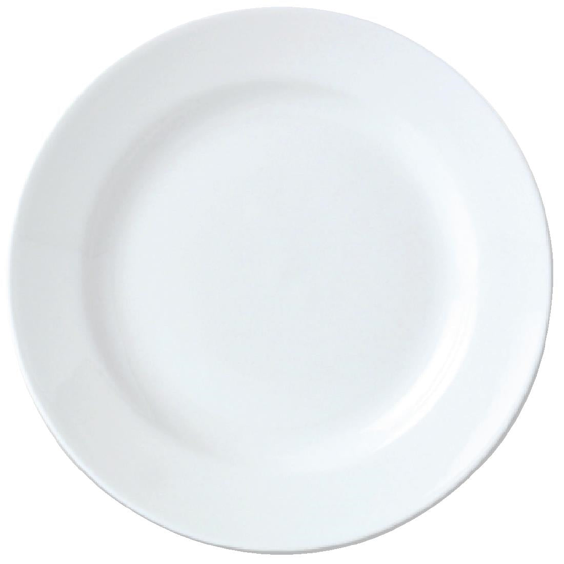 Steelite Simplicity White Harmony Plates 320mm (Pack of 6) - V9248 Plates Steelite