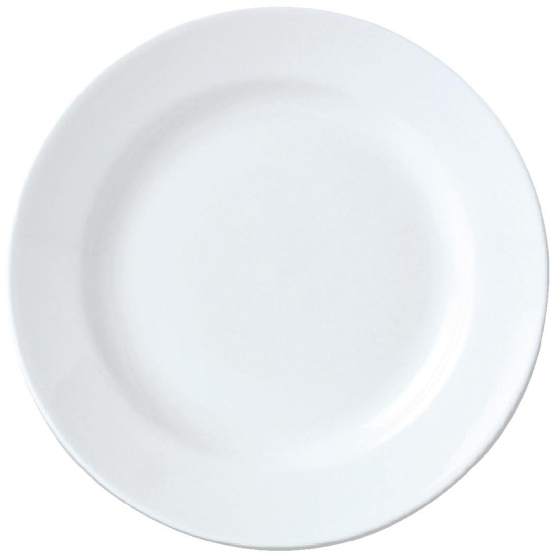 Steelite Simplicity White Harmony Plates 207mm (Pack of 24) - V9253 Plates Steelite