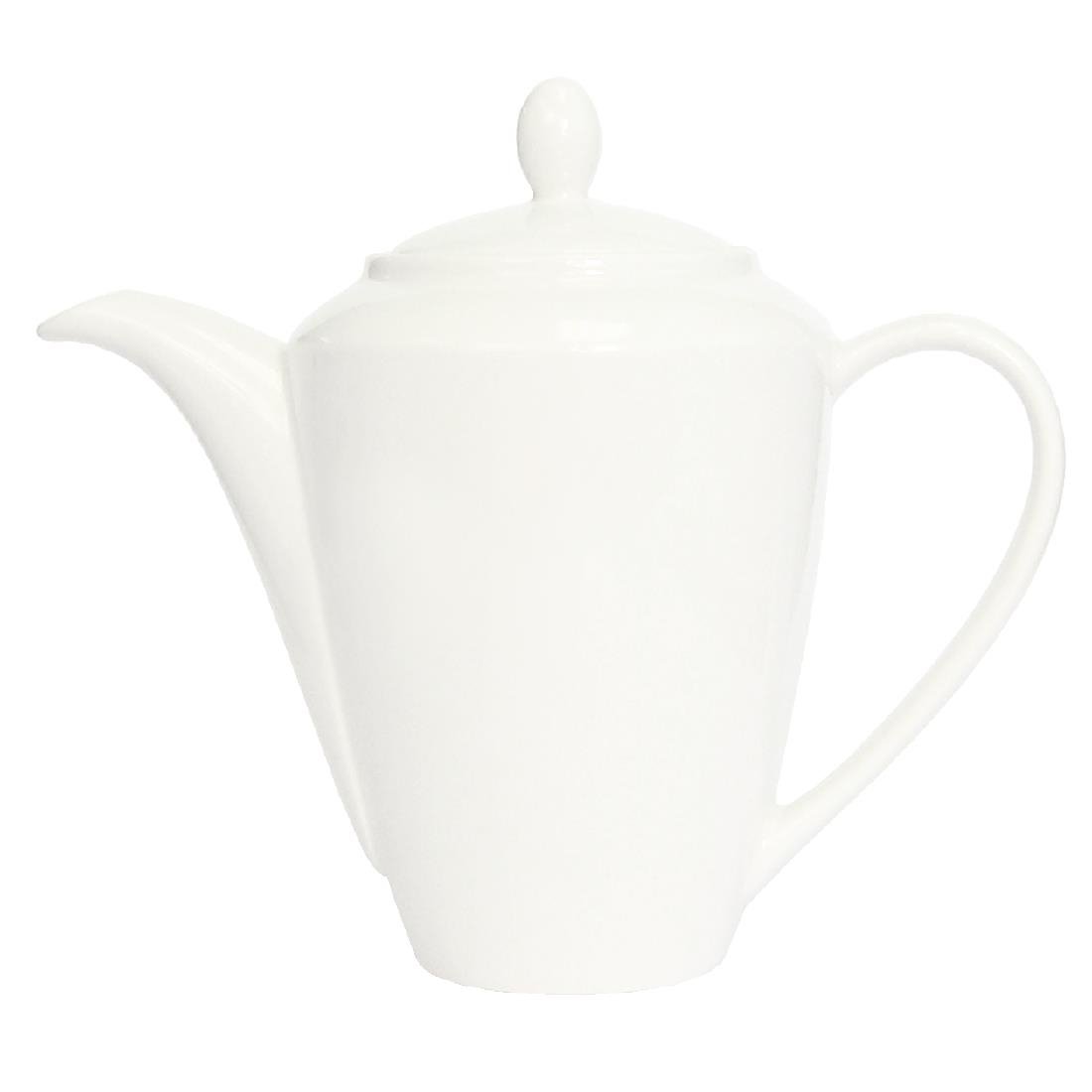 Steelite Simplicity White Harmony Coffee Pots 312ml (Pack of 6) - V9492 Steelite Performance Steelite