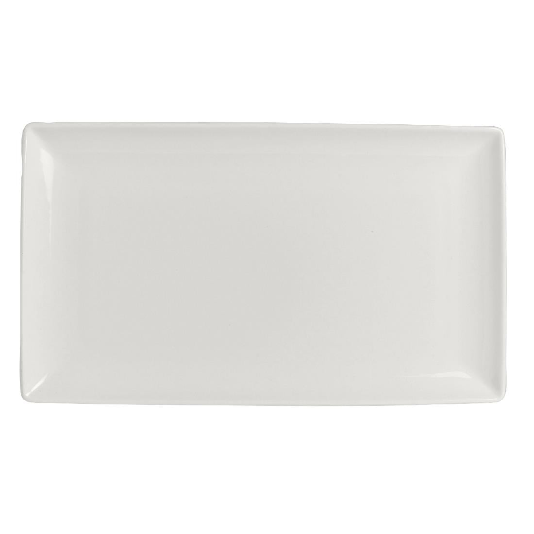 Steelite Taste Rectangle Three Plates 330mm (Pack of 6) - V9945 Plates Steelite