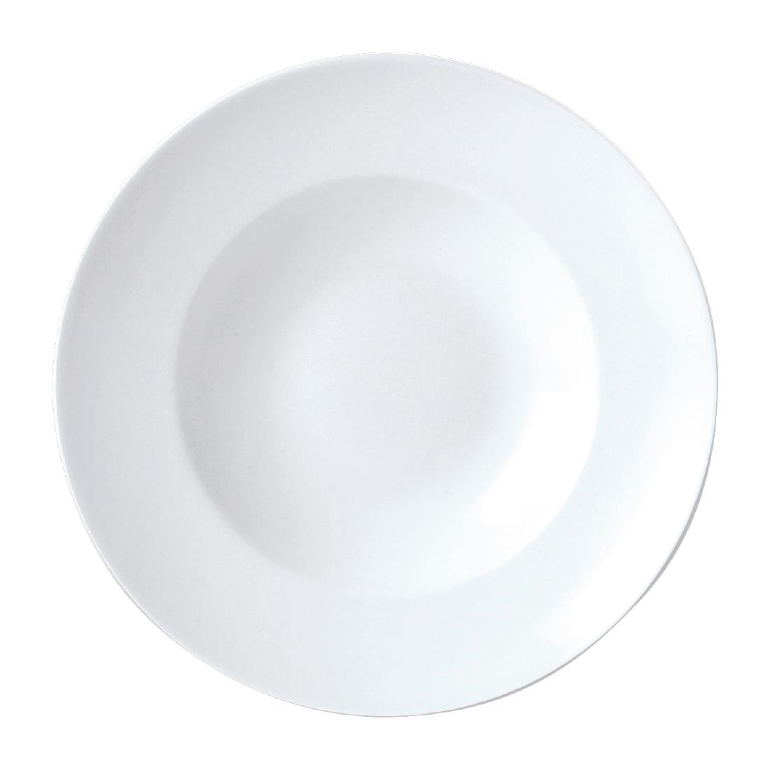 Steelite Simplicity Noveau Bowls White 41.5oz 270mm (Pack of 6) - VV1258 Bowls Steelite