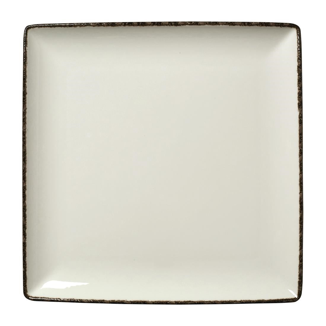 Steelite Charcoal Dapple Square One Plates 270mm (Pack of 6) - VV1329 Plates Steelite