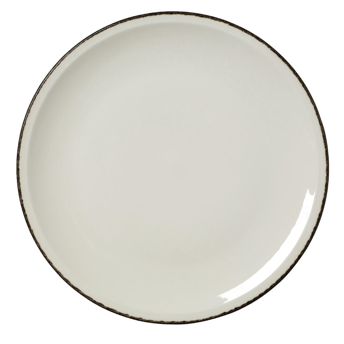 Steelite Charcoal Dapple Pizza Plates 315mm (Pack of 6) - VV1342 Plates Steelite