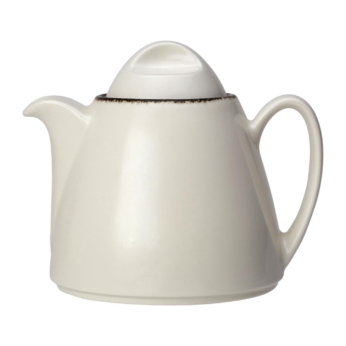 Steelite Charcoal Dapple Beverage Pots 12oz 350ml (Pack of 6) - VV1348 Steelite Performance Steelite