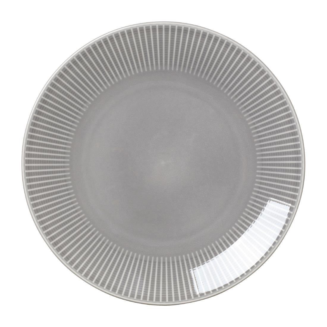 Steelite Willow Mist Gourmet Coupe Plates Grey 280mm (Pack of 6) - VV1796 Plates Steelite