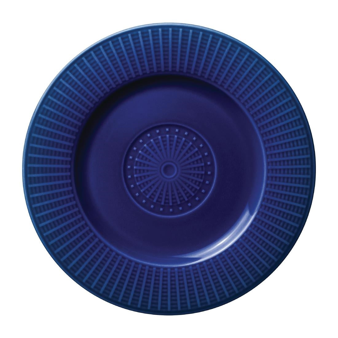 Steelite Willow Azure Accent Gourmet Plates Blue 185mm (Pack of 12) - VV1808 Plates Steelite