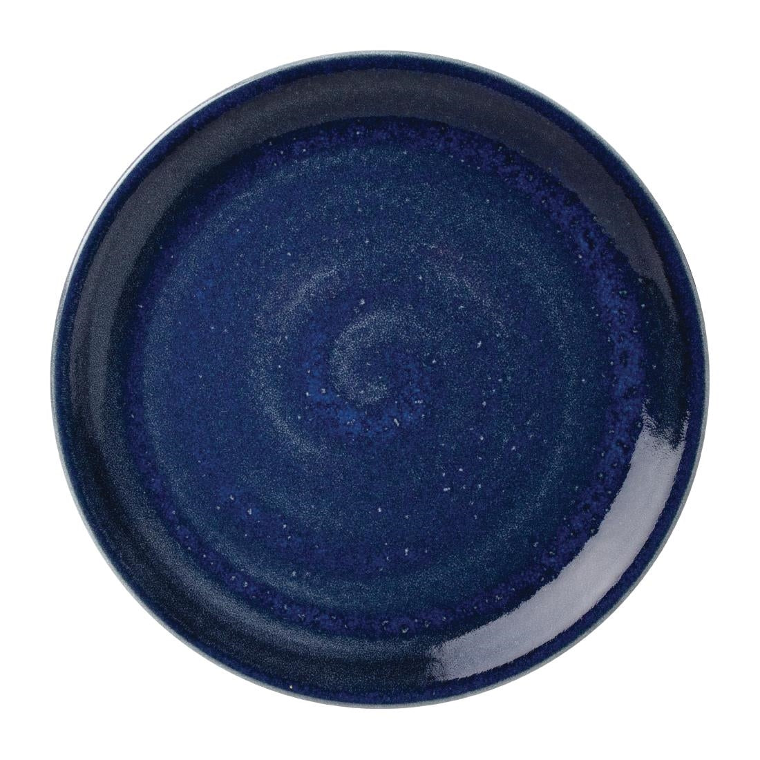Steelite Vesuvius Coupe Plates Lapis 300mm (Pack of 12) - VV1816 Plates Steelite