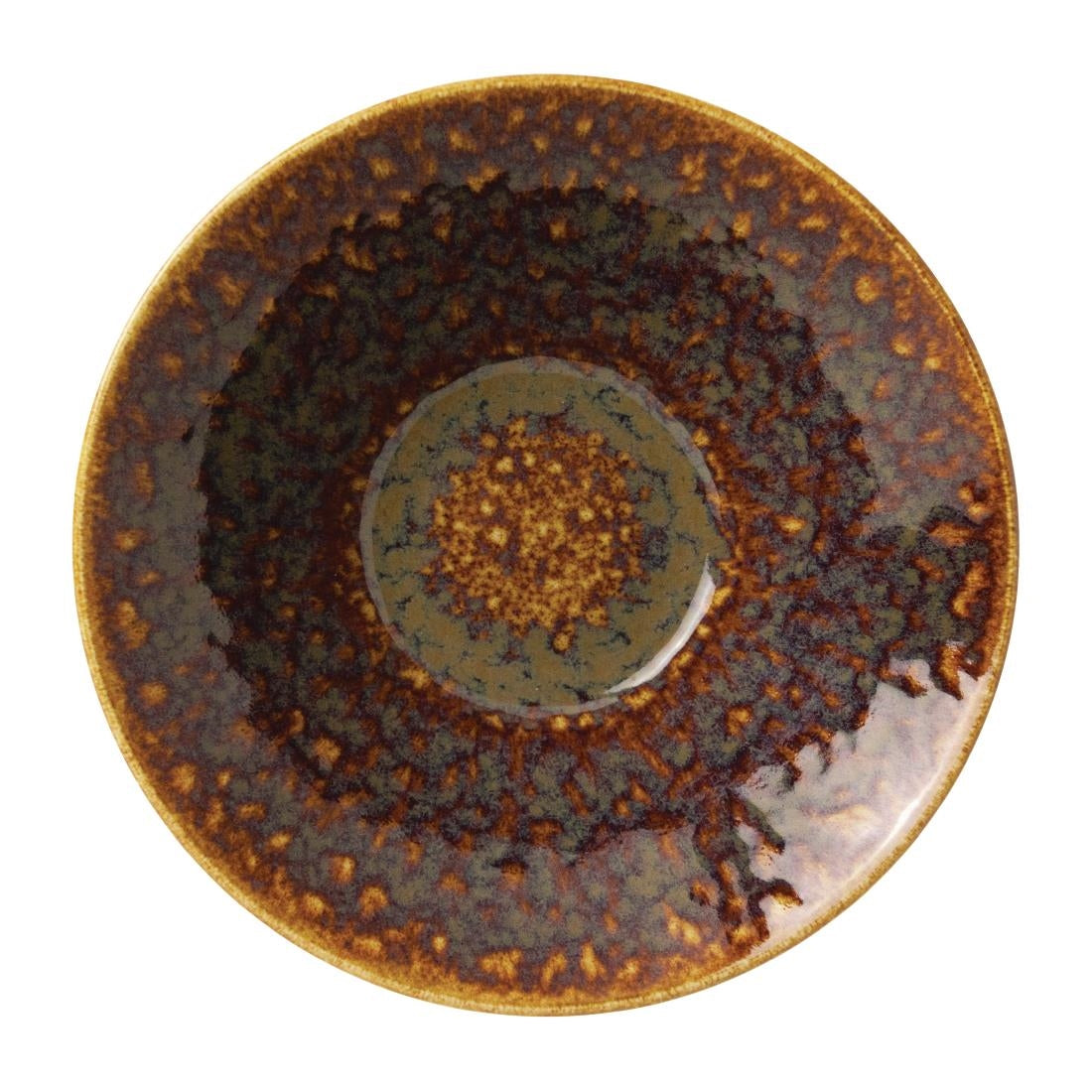 Steelite Vesuvius Essence Bowls Amber 203mm (Pack of 12) - VV1844 Bowls Steelite