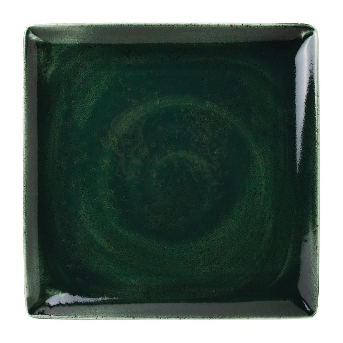Steelite Vesuvius Square One Burnt Emerald 270 x 270mm (Pack of 12) - VV1858 Steelite Performance Steelite