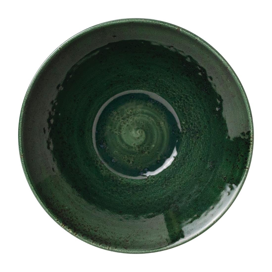 Steelite Vesuvius Essence Bowls Burnt Emerald 140mm (Pack of 12) - VV1862 Bowls Steelite