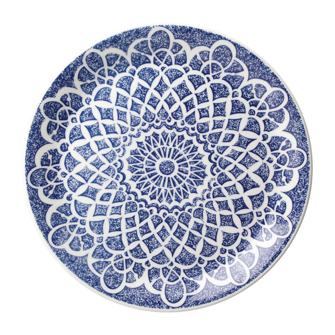 Steelite Ink Coupe Plates Nomad Blue 255mm (Pack of 12) - VV1883 Plates Steelite