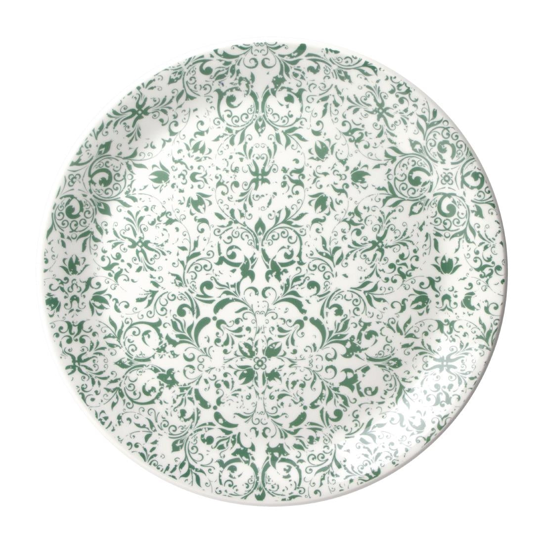 Steelite Ink Coupe Plates Legacy Teal 255mm (Pack of 12) - VV1901 Plates Steelite