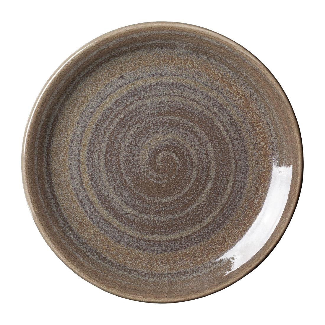 Steelite Revolution Granite Plate Coupe 202mm (Pack of 12) - VV1923 Plates Steelite