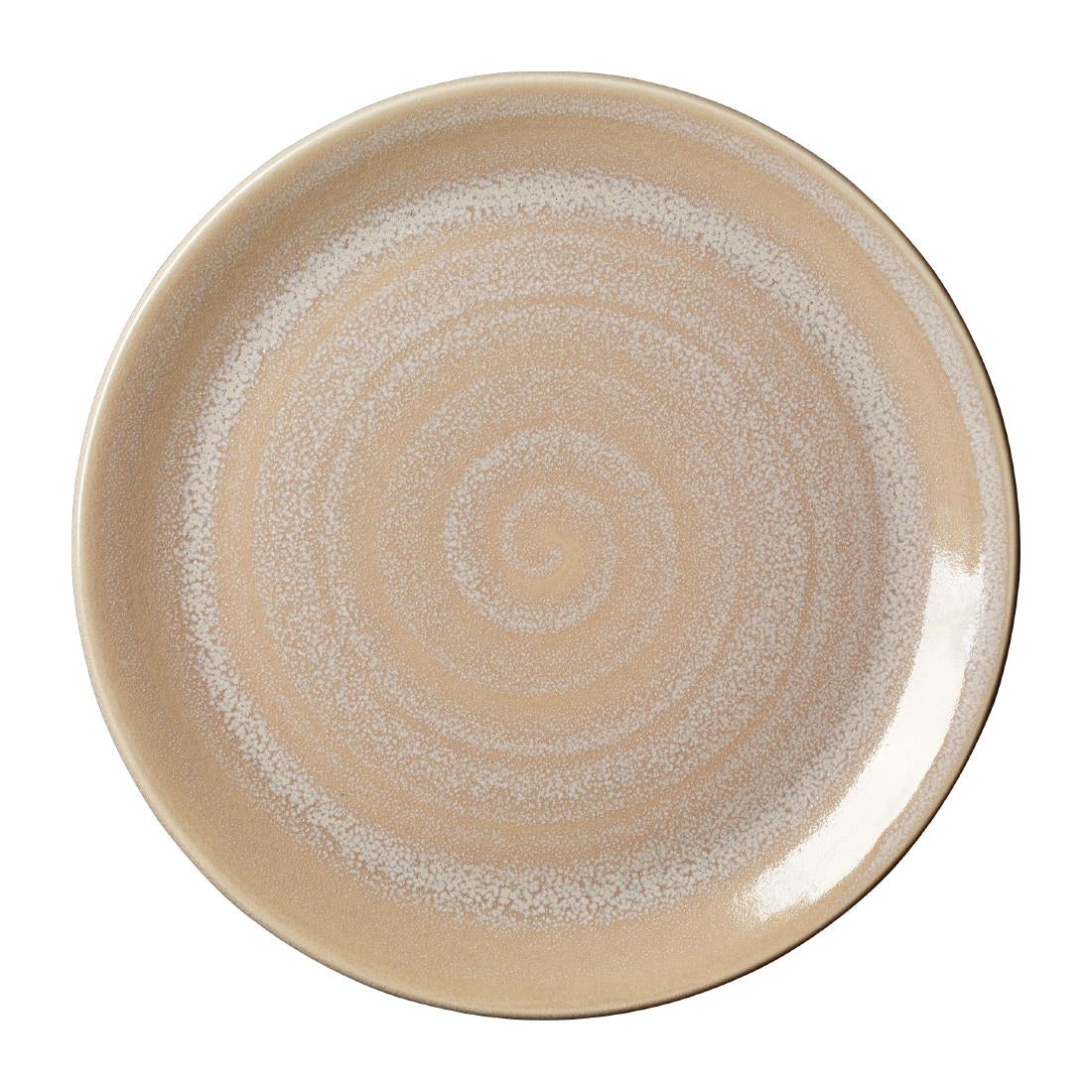 Steelite Revolution Sandstone Plate Coupe 280mm (Pack of 12) - VV1940 Plates Steelite
