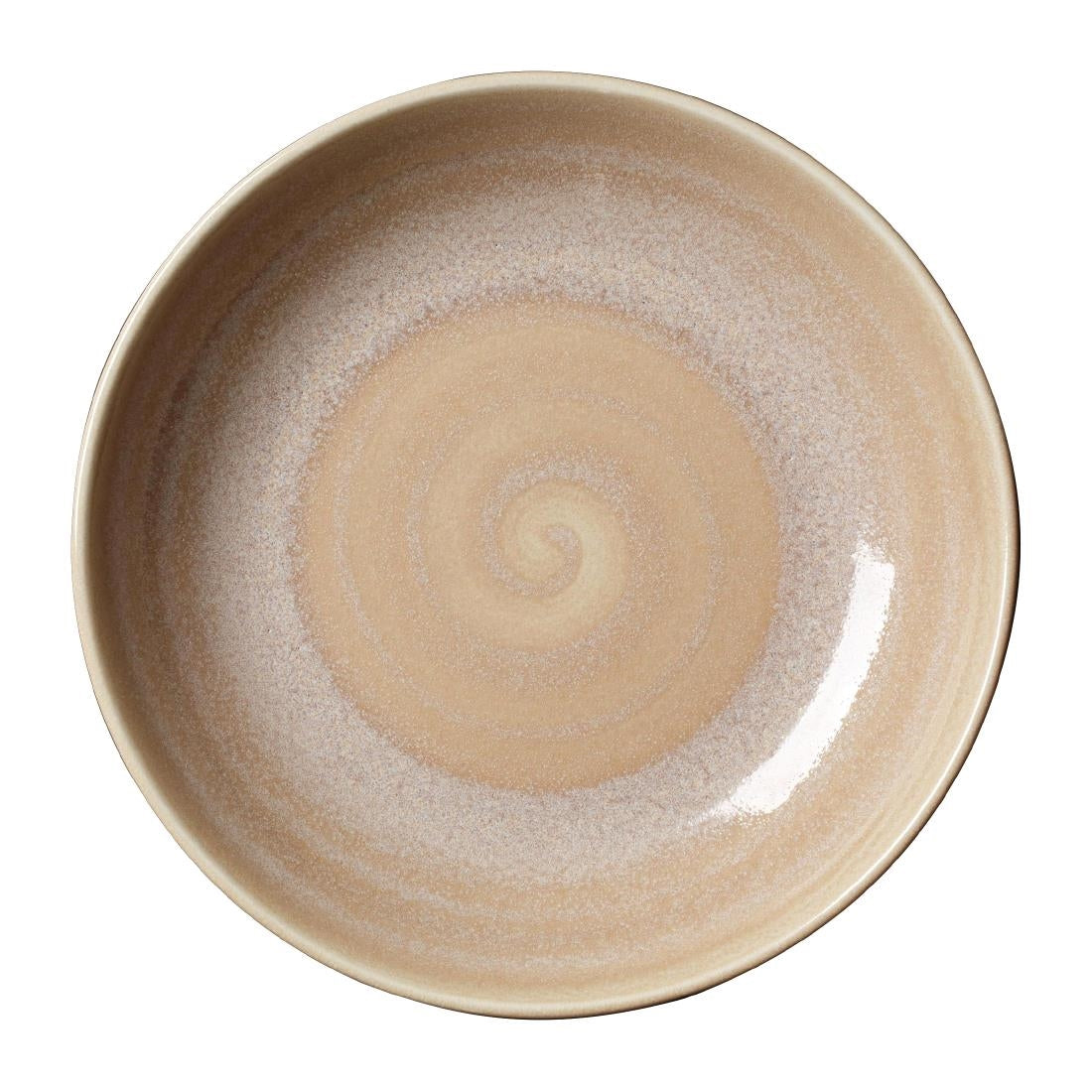 Steelite Revolution Sandstone Bowl Coupe 215mm (Pack of 12) - VV1946 Bowls Steelite