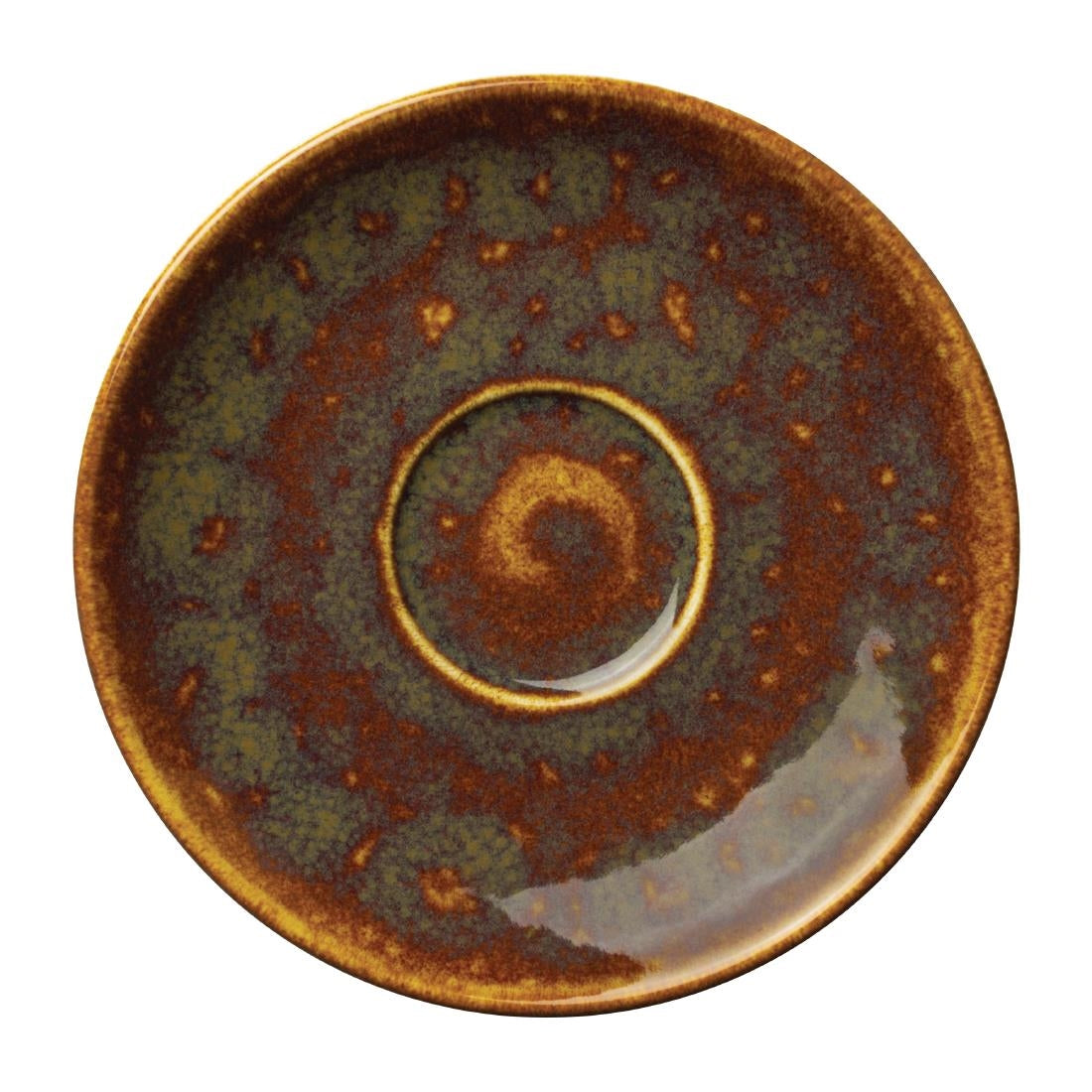 Steelite Vesuvius Amber Saucers 152mm (Pack of 12) - VV2421 Steelite Performance Steelite