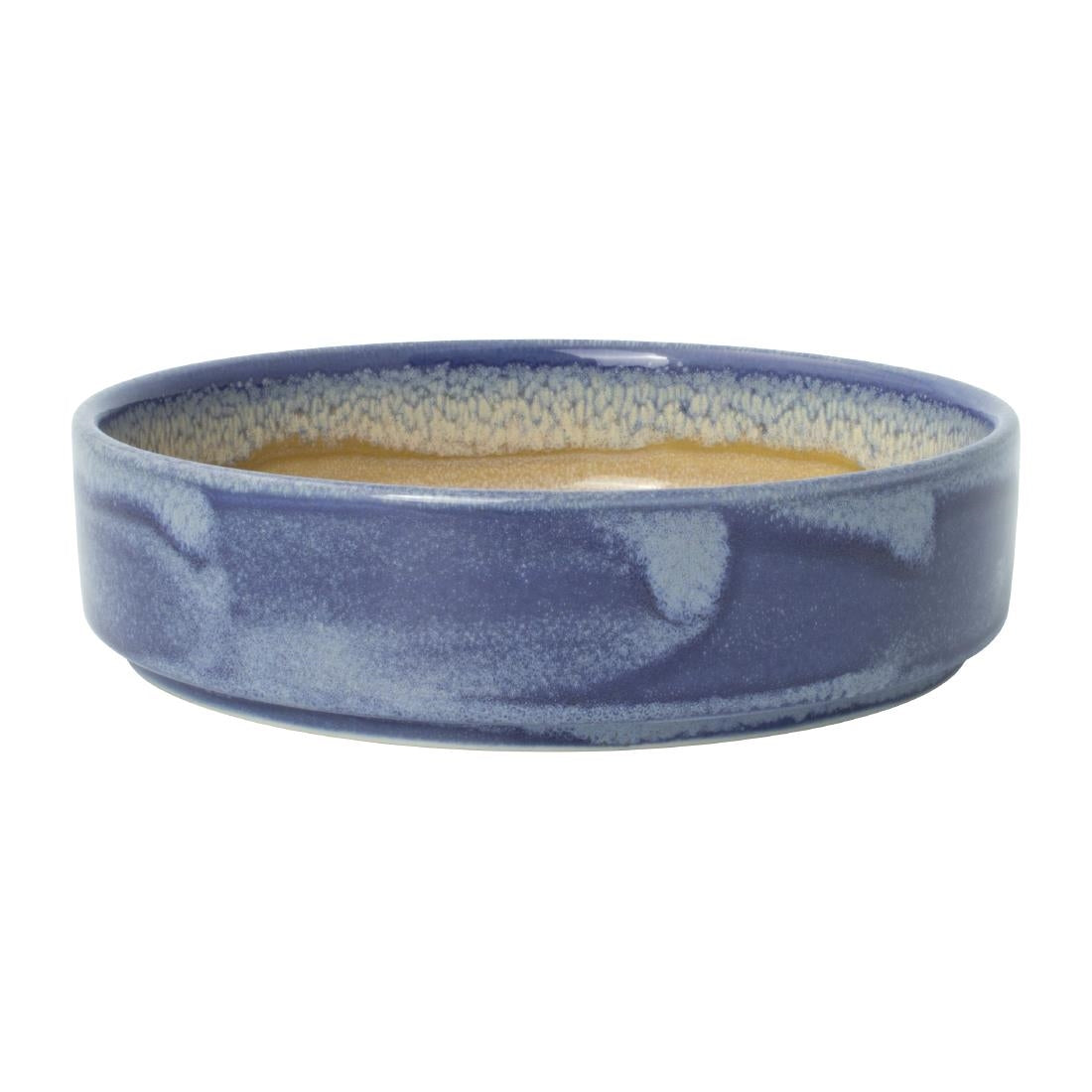 Steelite Aurora Revolution Bluestone Round Stacking Trays 165mm (Pack of 12) - VV2457 Steelite Performance Steelite