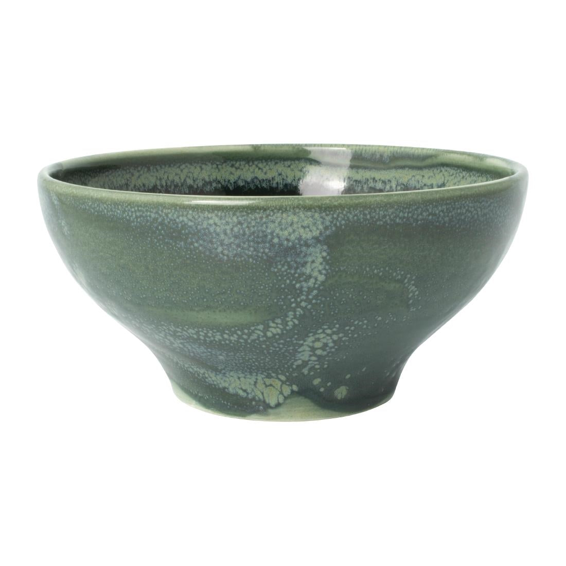 Steelite Aurora Vesuvius Burnt EmeraldTulip Bowls 140mm (Pack of 12) - VV2525 Bowls Steelite