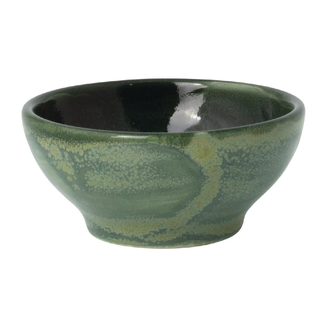 Steelite Aurora Vesuvius Burnt EmeraldTulip Bowls 70mm (Pack of 12) - VV2527 Bowls Steelite