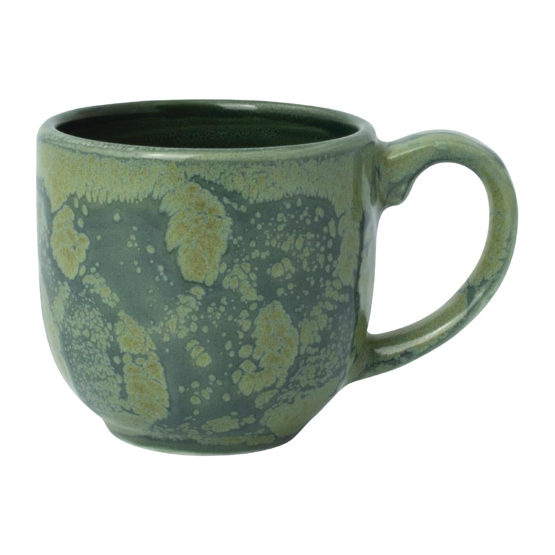 Steelite Aurora Vesuvius Burnt Emerald Mugs City 114ml 4oz (Pack of 12) - VV2536 Steelite Performance Steelite