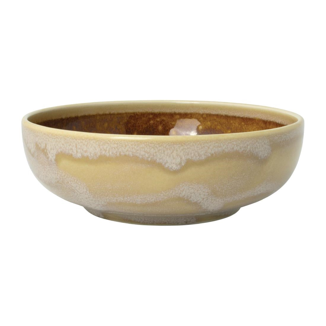 Steelite Aurora Vesuvius Amber Bowls 175mm (Pack of 12) - VV2549 Bowls Steelite