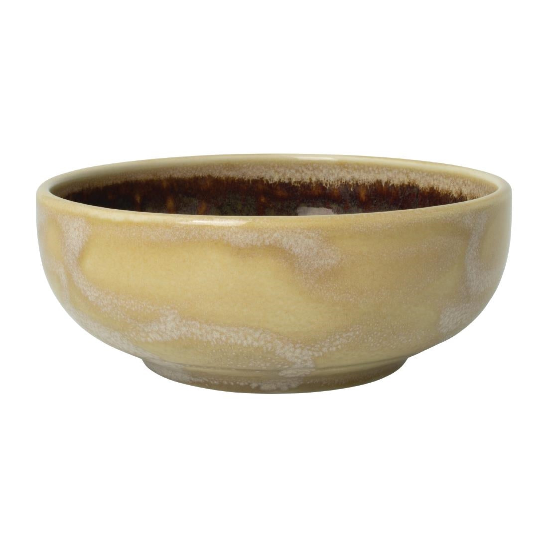Steelite Aurora Vesuvius Amber Bowls 155mm (Pack of 12) - VV2550 Bowls Steelite