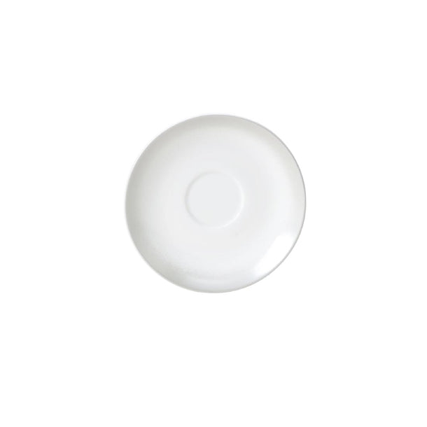 William Edwards Frost Tea Saucers White 150mm (Pack of 12) - VV3141 William Edwards Fine Bone Chin Steelite