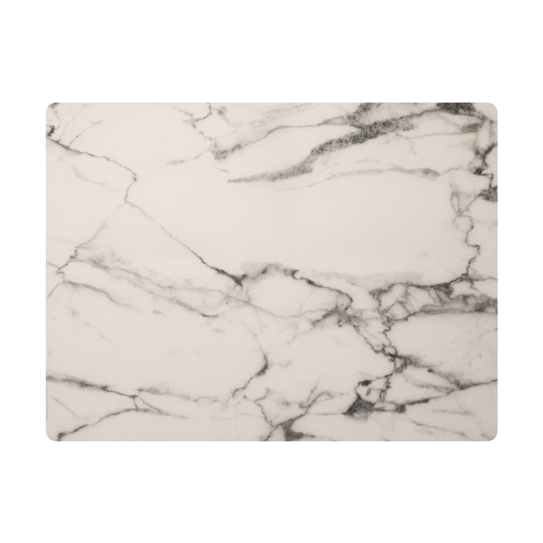 Steelite Modern Twist Silicone Placemat Grey Marble 305x406mm (Pack of 12) - VV3428 Steelite
