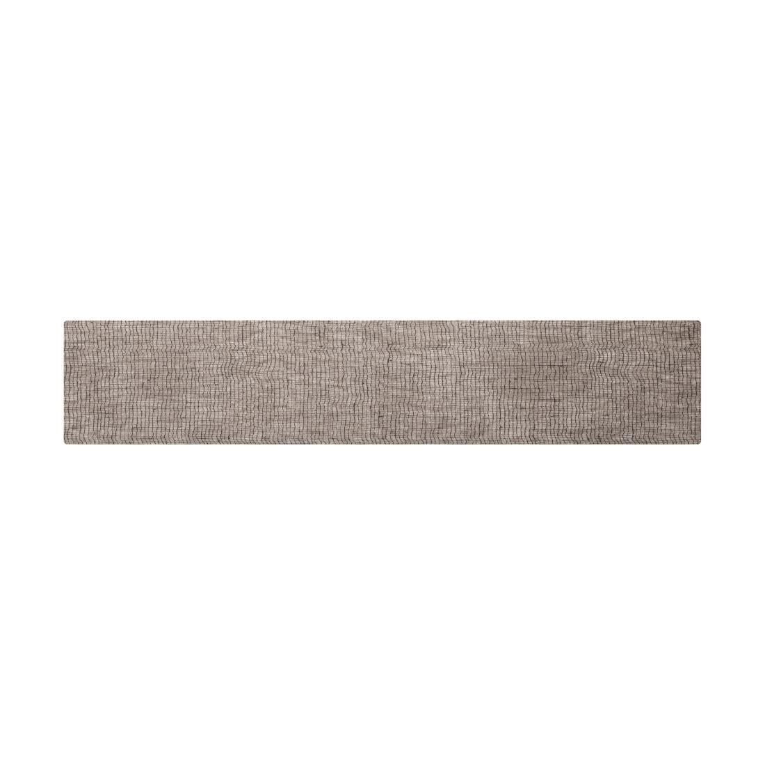 Steelite Modern Twist Silicone Table Runner Chocolate 356x180mm(Box 3)(Direct) - VV3429 Steelite