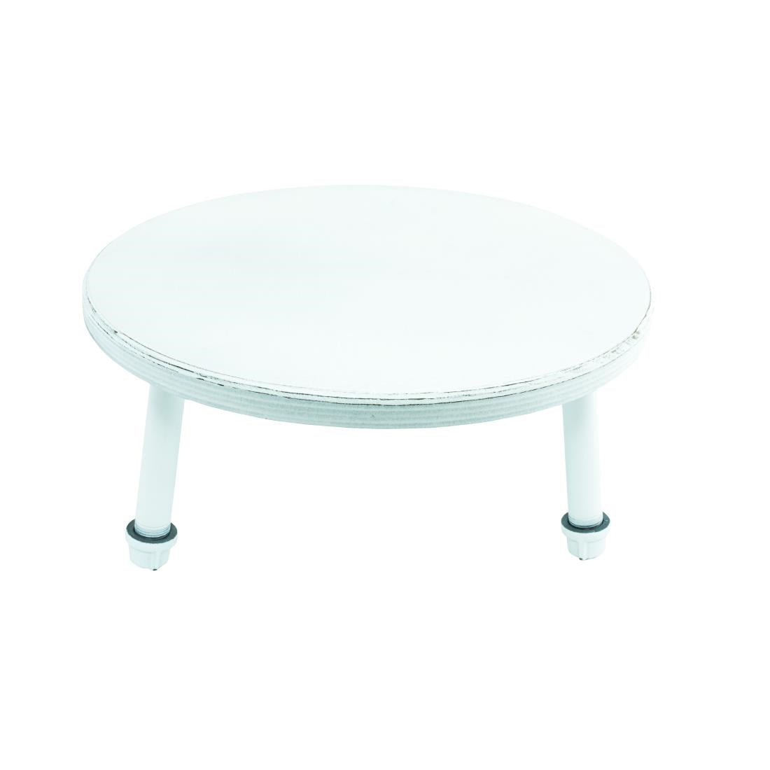 Steelite Aged White Pipe Stand Long Legs 355x165mm - VV3460 Steelite