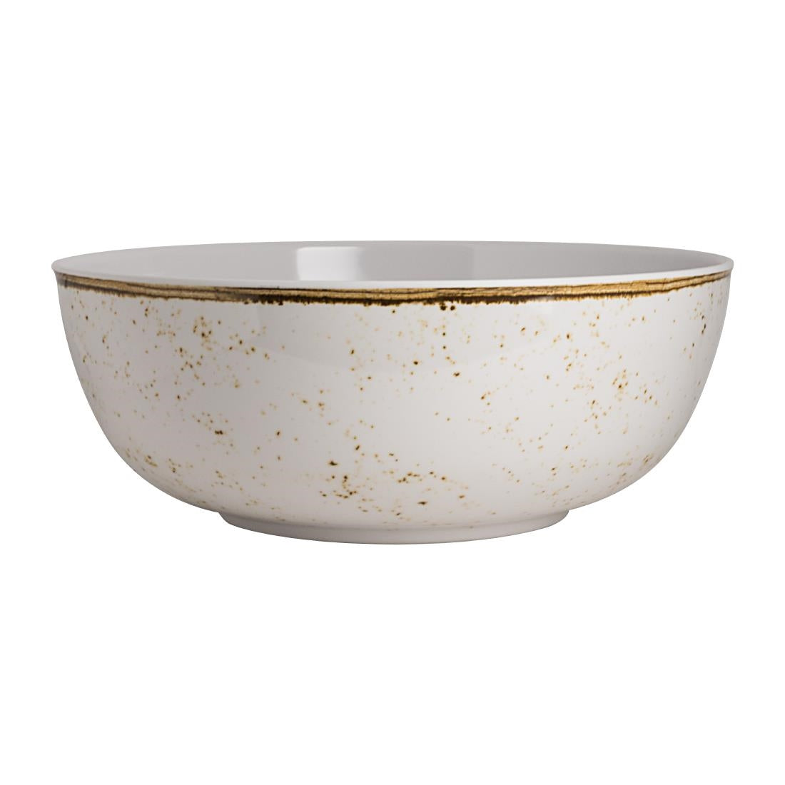 Steelite Craft White Buffet Extra Large Round Bowls 381mm (Pack of 2) - VV3465 Steelite