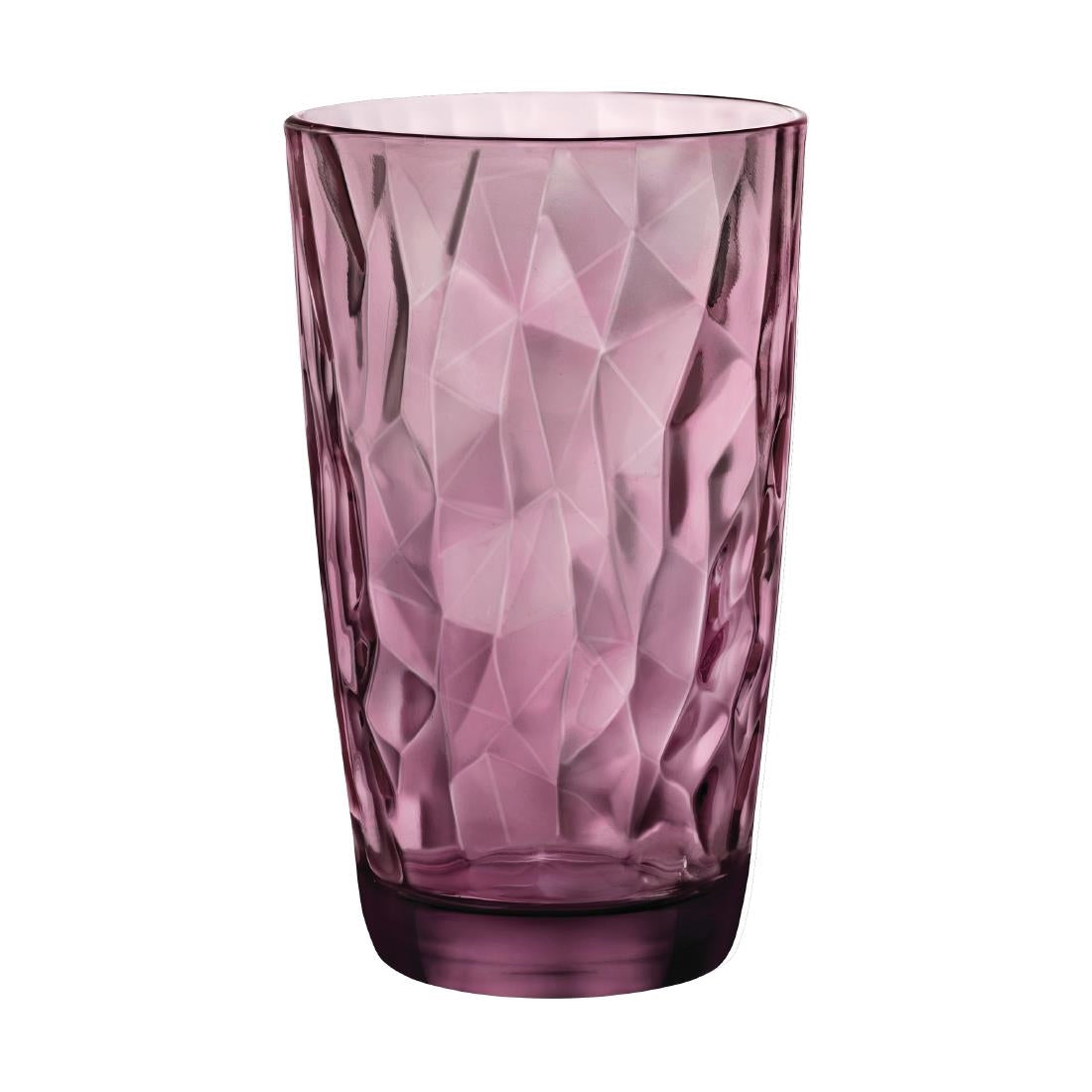 Steelite Diamond Cooler Rock Purple 470ml (Box 6)(Direct) - VV3498 Arcoroc Hi Balls and Tumblers Steelite