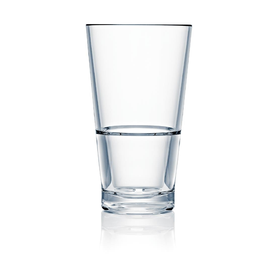 Steelite Capella Stack Clear Cooler 473ml (Box 12)(Direct) - VV3565 Plastic Drinkware Steelite