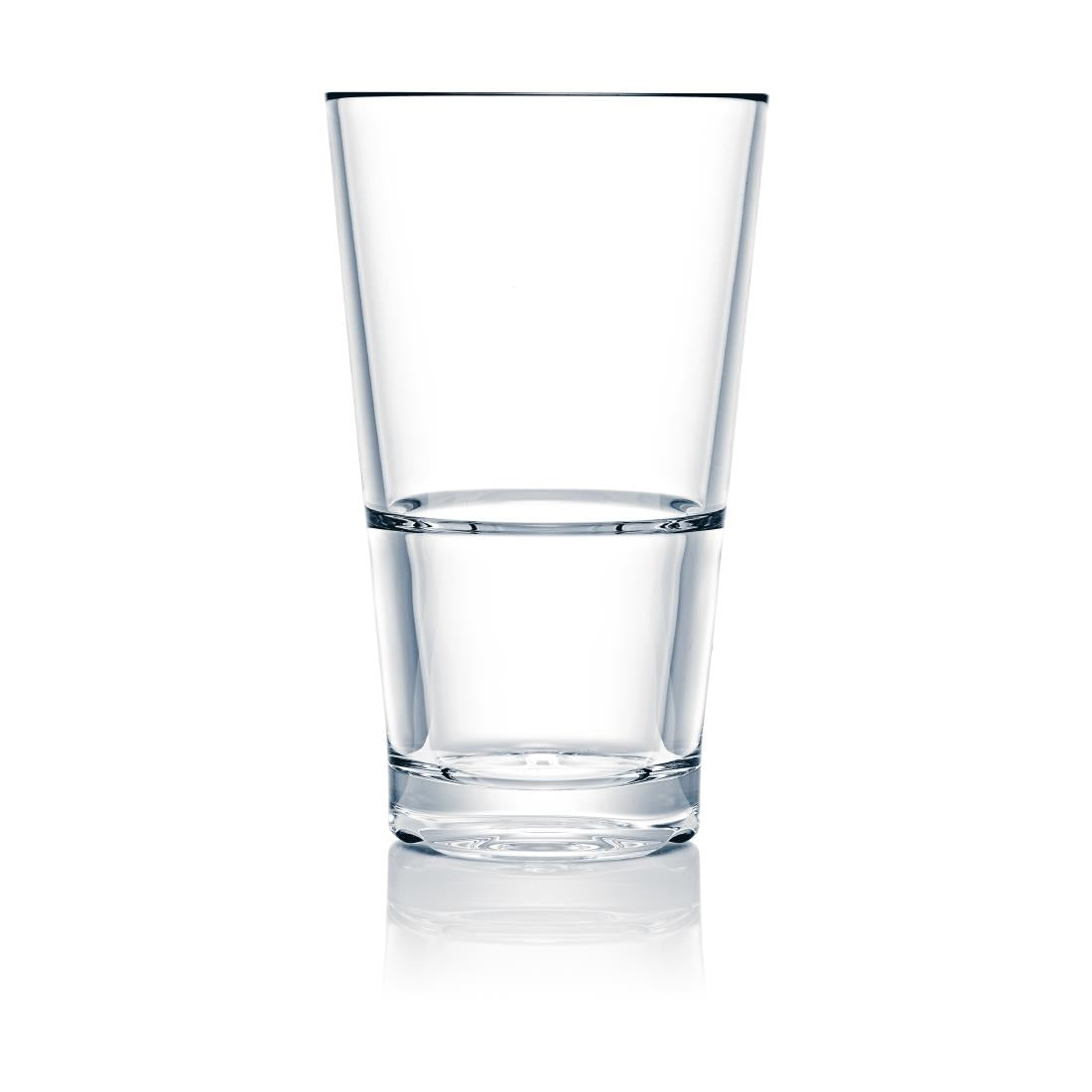 Steelite Capella Stack Clear Cooler 591ml (Box 12)(Direct) - VV3566 Plastic Drinkware Steelite