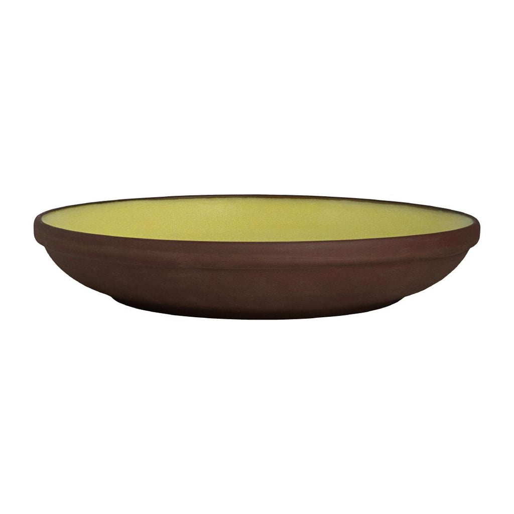 Maham Studio Spice Saffron Deep Plates 220x40mm (Pack of 12) - VV3672 Plates Steelite