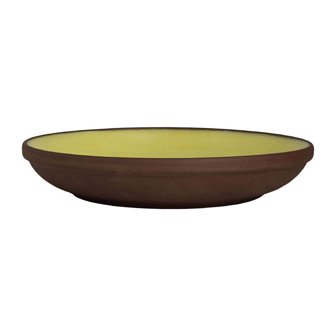 Maham Studio Spice Saffron Deep Plates 220x40mm (Pack of 12) - VV3672 Plates Steelite