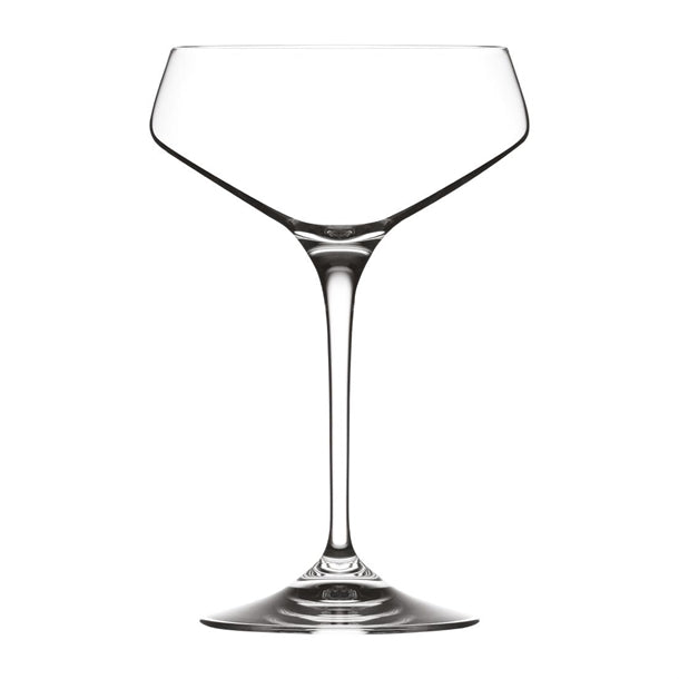 RCR Cristalleria Aria Champagne Saucer 335ml (Pack of 12) - VV3776 Champagne Glasses RCR Cristalleria