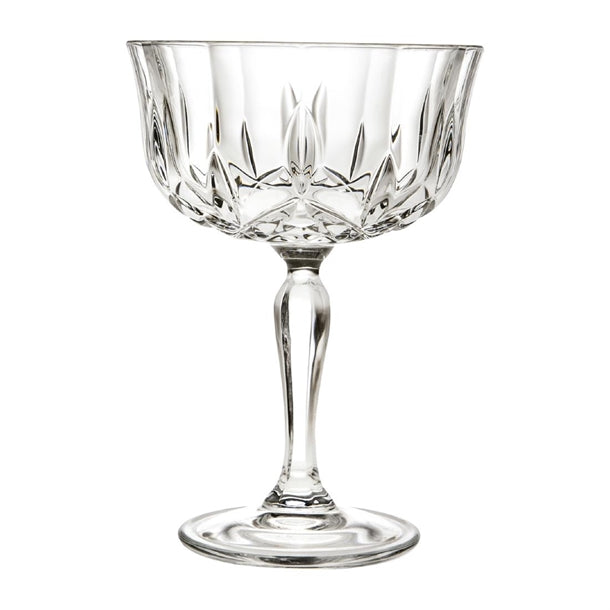 RCR Cristalleria Opera Champagne Saucer 240ml (Pack of 12) - VV3828 Champagne Glasses RCR Cristalleria