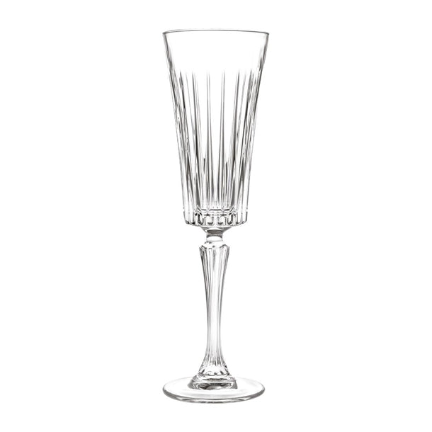 RCR Cristalleria Timeless Champagne Flute 210ml (Pack of 12) - VV3850 Champagne Glasses RCR Cristalleria