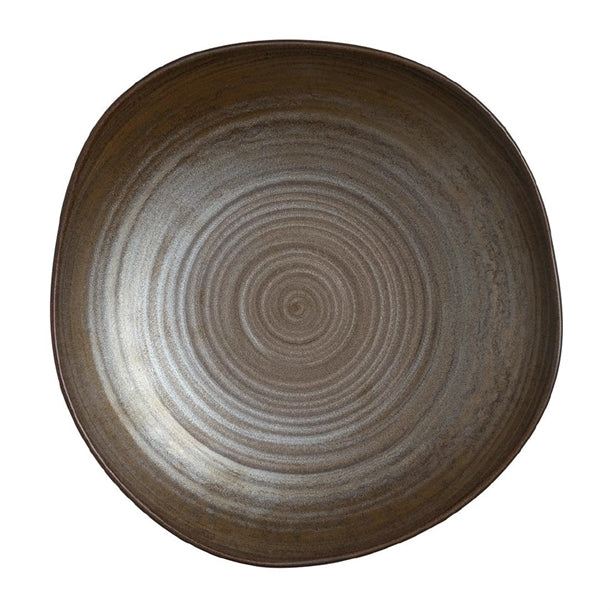 Steelite Patina Bronze Bowl 255mm x 60mm (Pack of 12) - VV3868 Bowls Steelite