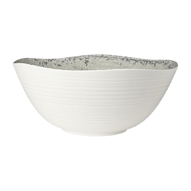 Steelite Pompeii Stone Large Round Bowl 413mm x 175mm (Pack of 2) - VV3896 Bowls Steelite