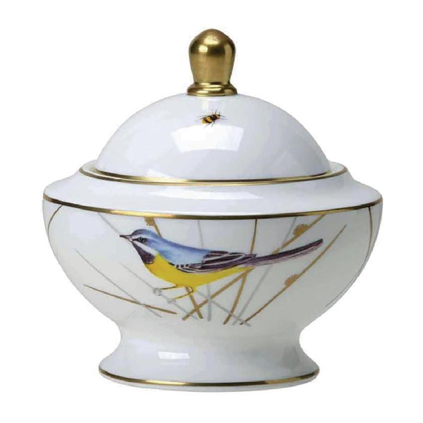 William Edwards Reed Covered Sugar Classic 115mm (Pack of 12) - VV3923 William Edwards Fine Bone Chin Steelite