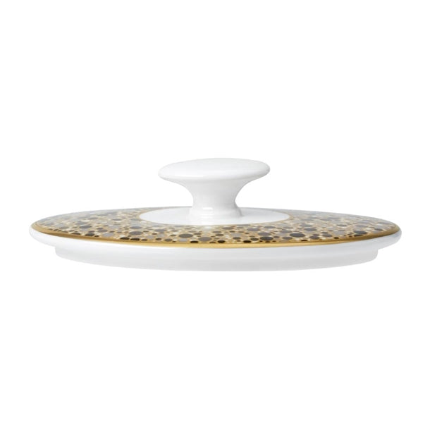 William Edwards Fizz Oval Covered Sugar Lid Fits AND0335 (Pack of 12) - VV3959 William Edwards Fine Bone Chin Steelite